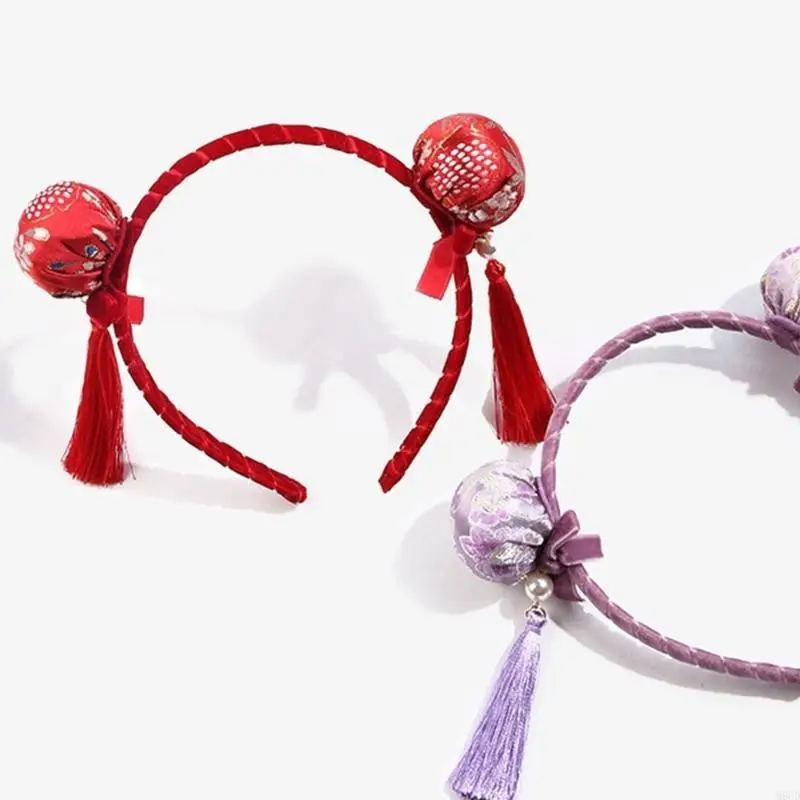 M6CD غطاء رأس أنيق للسيدات والأطفال، لطيف على شعر النساء، إكسسوارات متعددة الاستخدامات #4