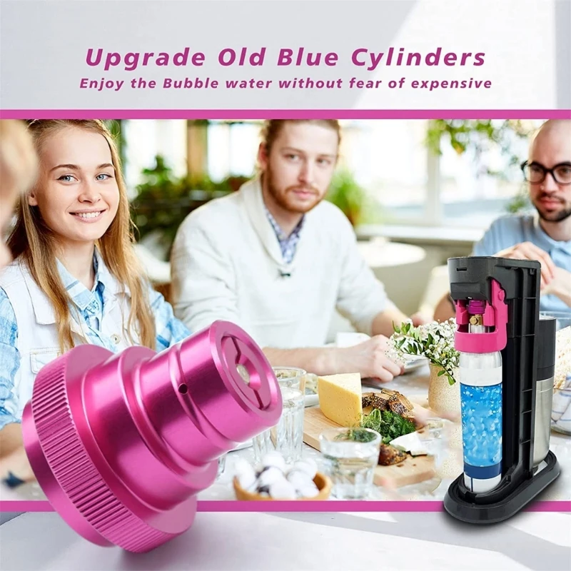 Quick Adapter CO2 Cylinders Refill Adapter Maker Valves Refill Accessories