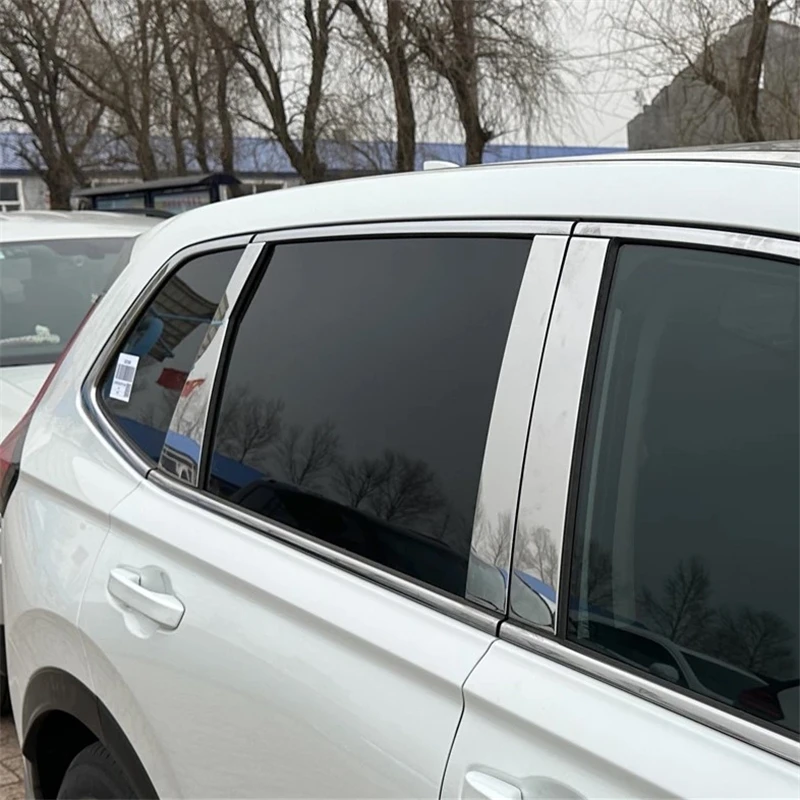 WELKINRY For Honda CR-V CRV RS 6th Generation 2023-2026 Car Body Door Window Central Middle A B C Column Pillar Post Cover Trim