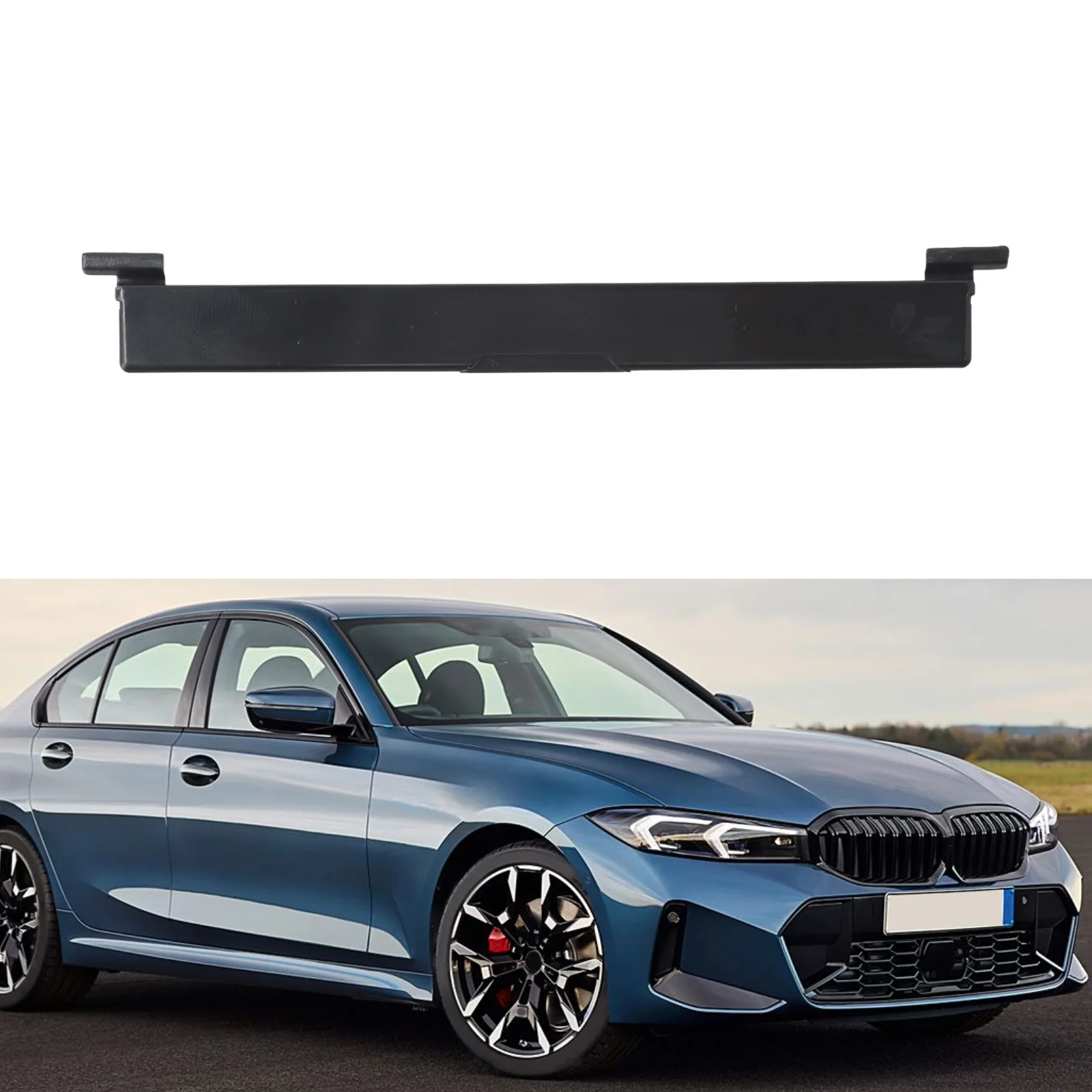 BMW 1시리즈, 3시리즈, E90, E92, E91, E87 루프 랙 몰딩용 루프/홈통 트림 커버 (블랙, 화이트, 실버, 플라스틱/자동차용) 썸네일 5