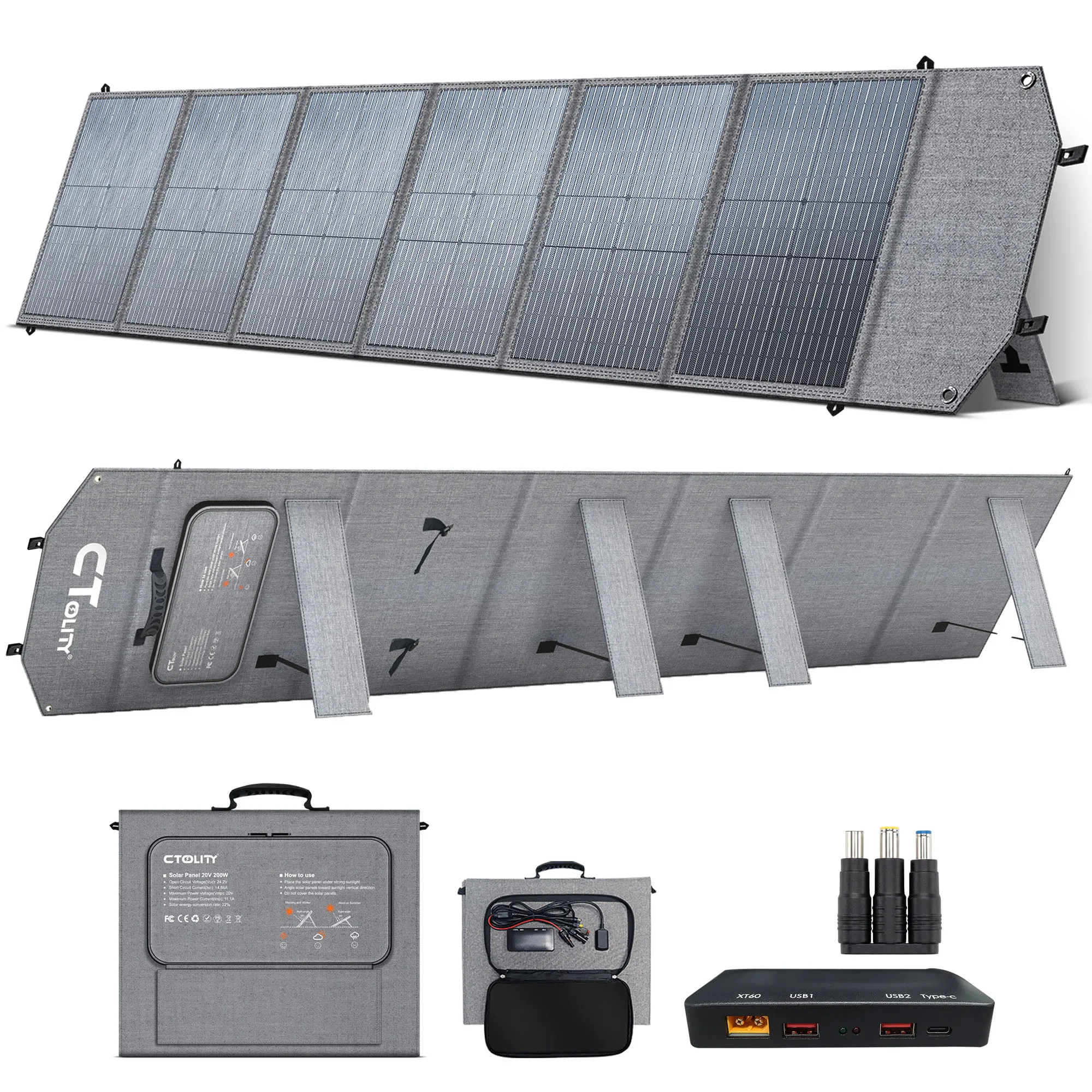 Panneaux solaires pliables CTO - Power Outdoor Jackery avis et prix