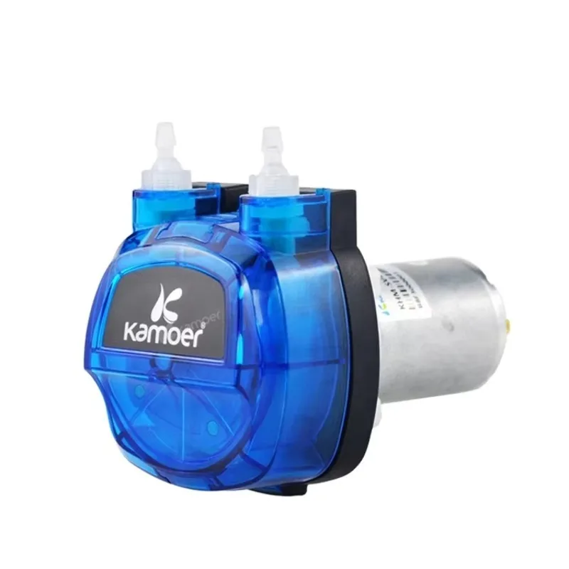 High-precision DC Motor 3 Rotors Peristaltic Pump Sodium Bisulfate With Plastic Gear Drive Norprene Tube