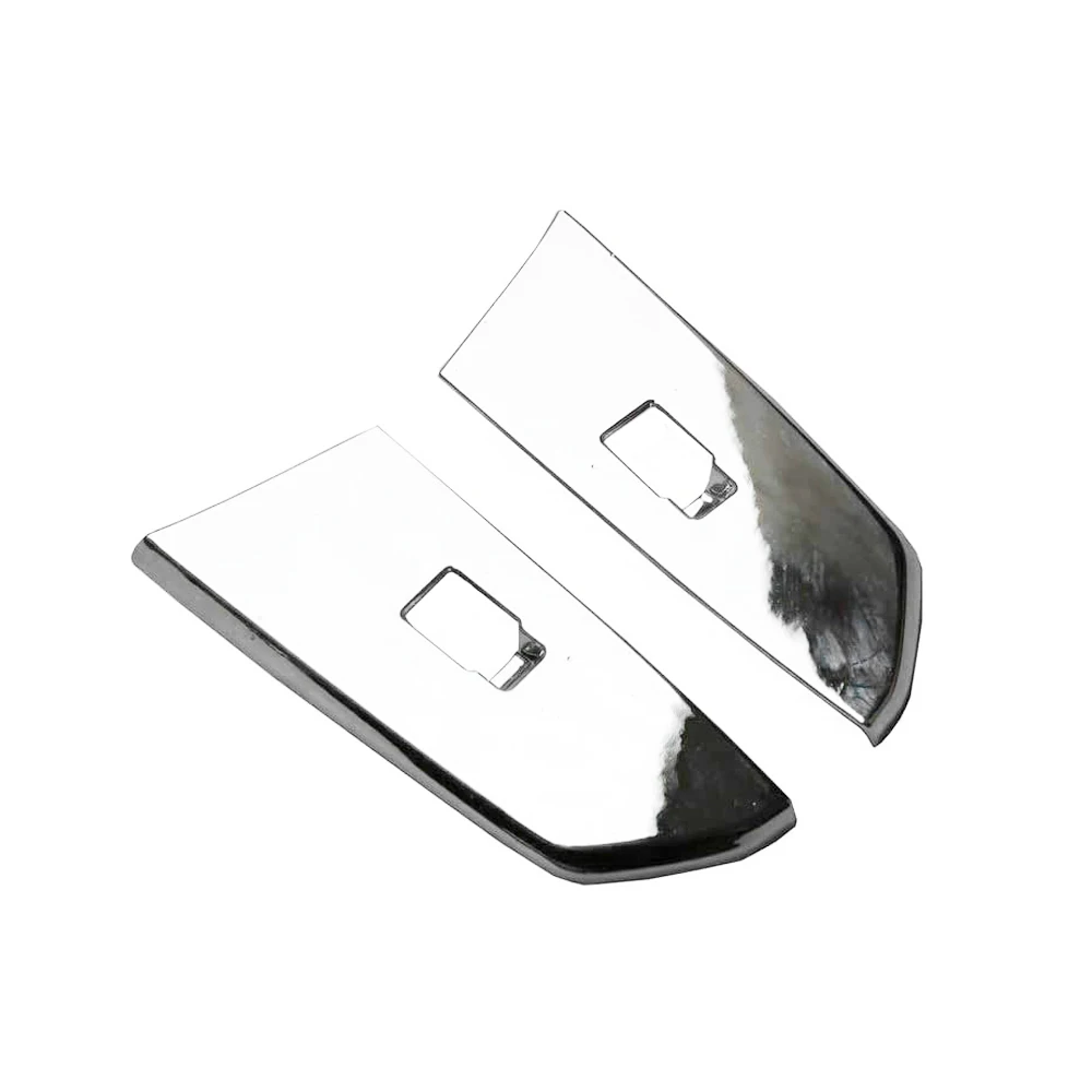 Chrome Interior Rear Door Window Switch Panel Cover Trim for Toyota Tundra Crew Cab 2014-2021