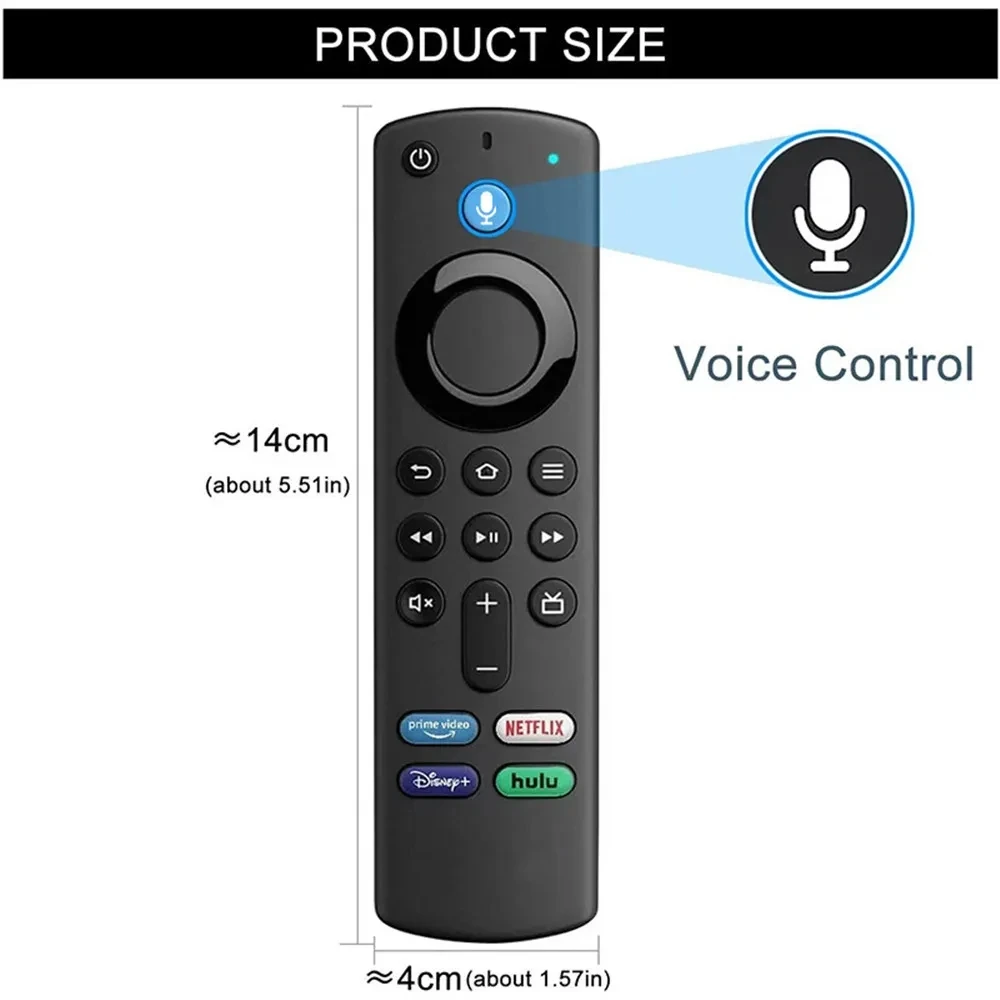 L5B83G Voice Replacement Remote Control Compatible with Fire TV Stick 2nd/3rd /4k Fire TV for Amazon Fire TV