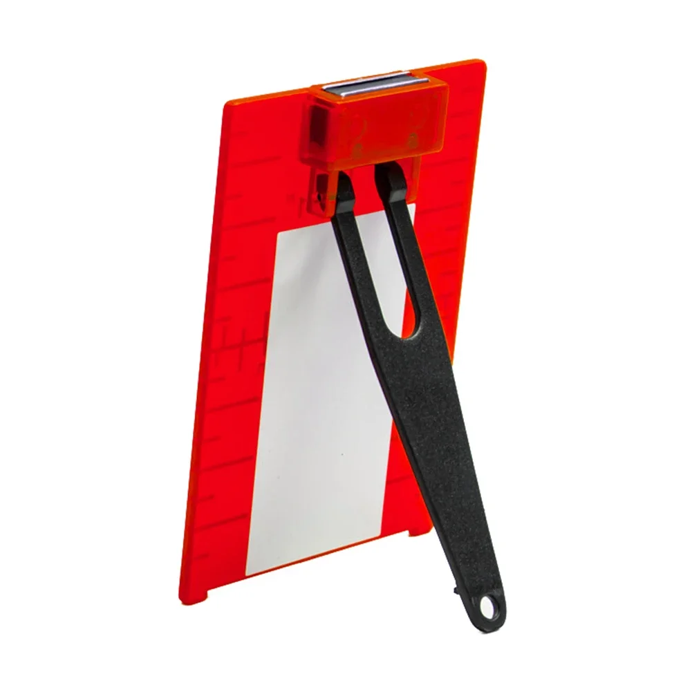 1-5Pcs Vertical/Horizontal Laser Level Target Card Red/Green Line Beam Distance Plate Inch/cm Leveling Board Tool Part