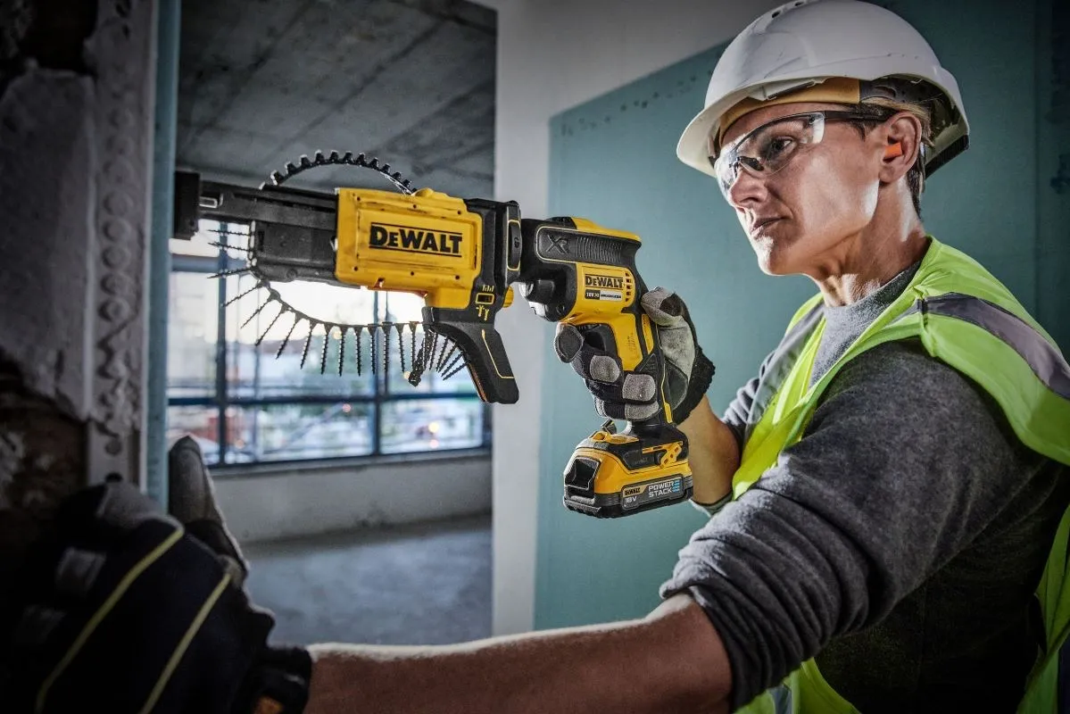 DEWALT DCF620 DCF6202 Brushless Cordless Drywall Screw Gun 20V Lithium Power Handheld Collated Drywall Screw Gun Attachment Tool