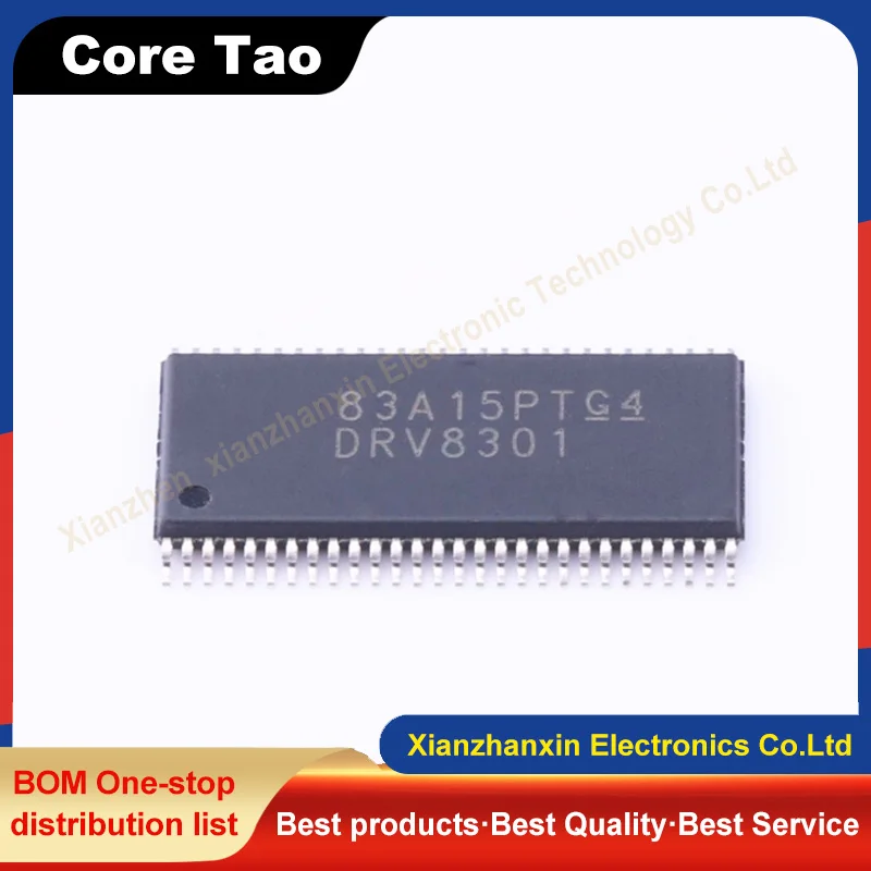 1~5PCS/LOT  DRV8301DCAR DRV8301 HTSSOP-56 Motor drive control chip