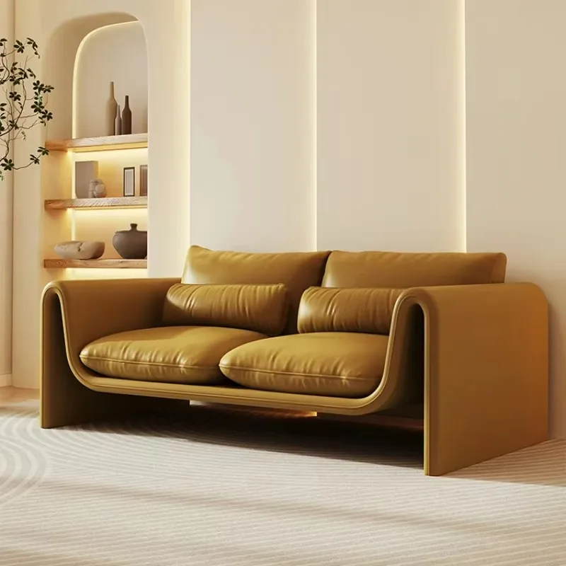 

Relax Double Sofa New Arrival Large Living Room Lazy Sofa Designer Reading Natural Muebles Para Salas Modernos Home Furniture