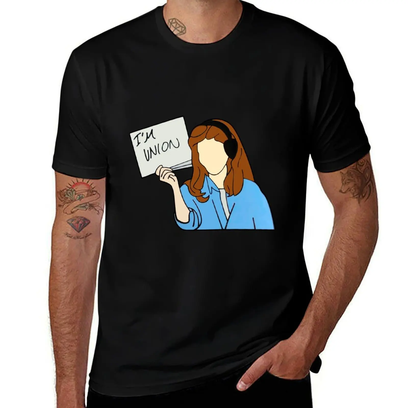 

I’m Union Roz Doyle Frasier Hard T-Shirt anime tshirt anime t shirts oversize g man t shirts for men T-shirt