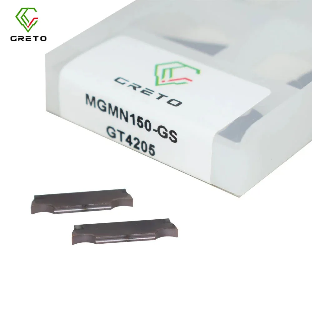 

GRETO MGMN150-GS GT4202 GT4205 инструменты из цементированного карбида для ЧПУ наконечников, токарные вставки MGMN 150-gs MGMN150-G