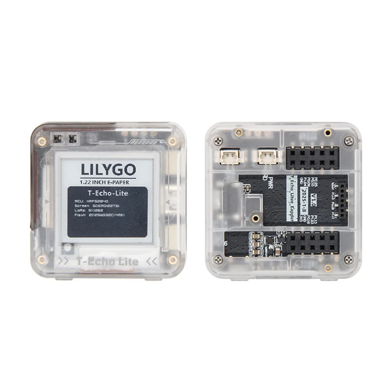 ABDE-Lilygo لوحة تطوير T-Echo Lite NRF52840 GPS مع شاشة Lora E-Paper، متوافقة مع Meshtastic