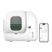 PETKIT PuraMax 2 Automatic Self Cleaning Cat   Box with 2.4GHz Wi-Fi App Control Air Purifier Spray and N50 Odor Eliminator