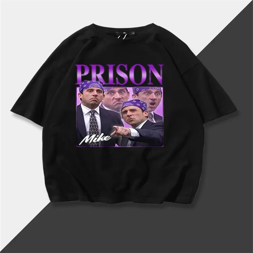 

Летняя мужская повседневная хлопковая футболка с рисунком Майка Майкла Скотта из коллекции мужских футболок Homa Mei Office TV