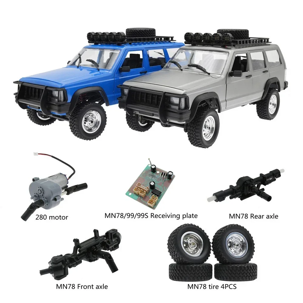 For New MN99S  MN78 MN82  2.4G Full Scale Main Board Receiver Board RC Car Upgrade Parts Accessories