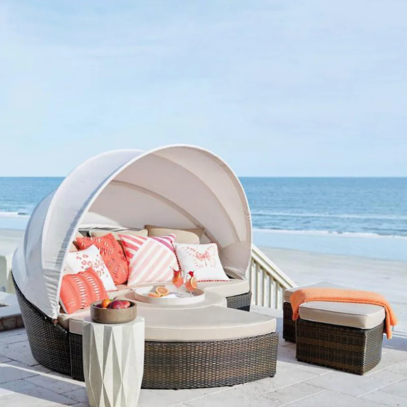 

Customizable outdoor sofa bed waterproof and sun protection