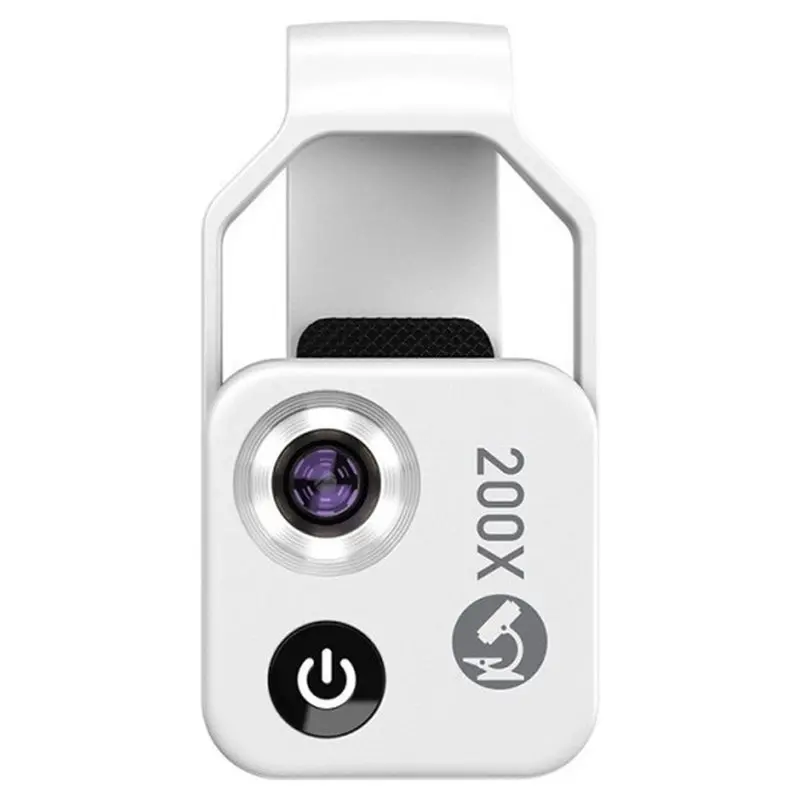 B08B-For Check View, Miniature Micro Macro Phone Lens 200X Pocket Microscope Lens, GIA IGI GRA Laser Waist Code Verification