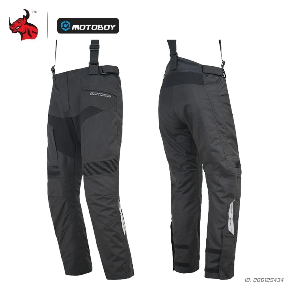 

Motorcycle Pants Men Four Seasons Motocross Cycling Trousers Motorbike Windproof Pants Anti-drop Outdoor Moto Riding Pants