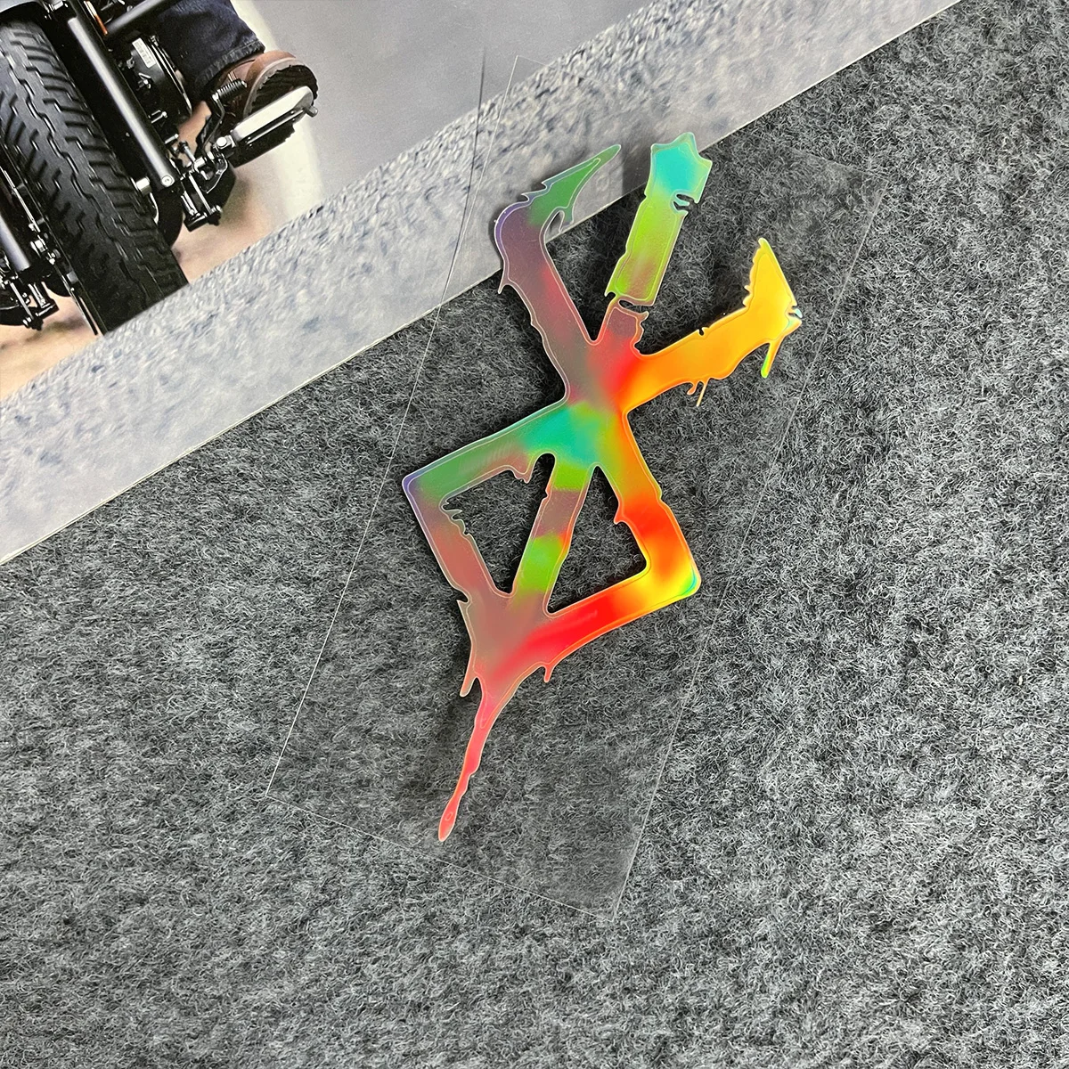 Berserker Motorcycle Sticker Waterproof Vinyl Decal for Motorbike Helmet Side Panel Car Window Electric Scooter Decoration image 2