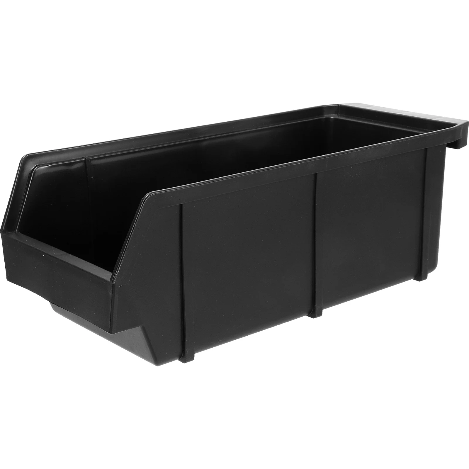 

Small Coffee Station Organizer Plastic Multi-Layer Storage Box Clear Open Design for Condiments Sugar Straw Holder