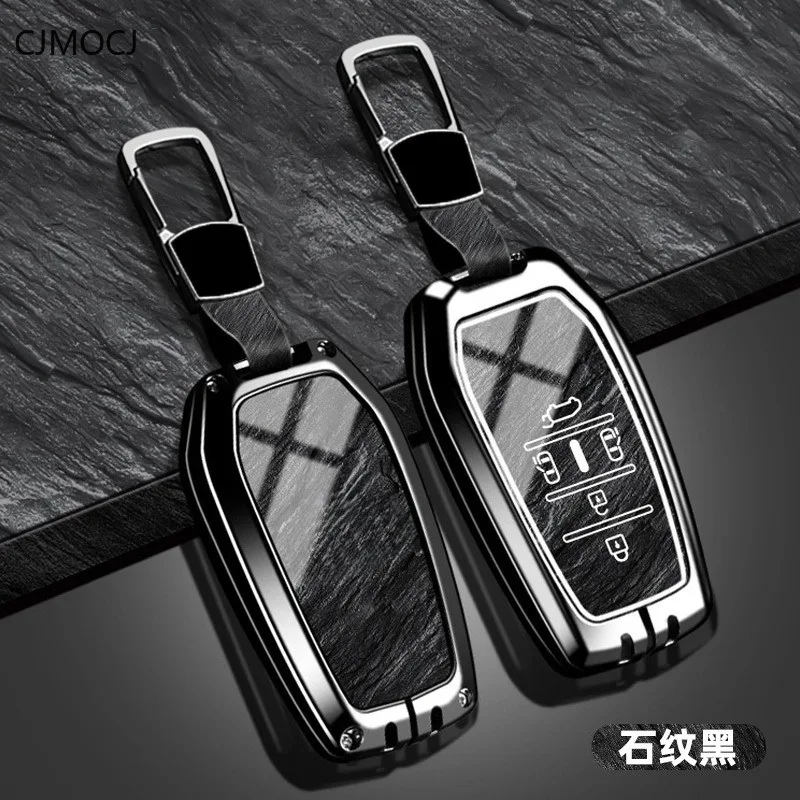 

Premium Zinc Alloy Key Cover Case for Toyota Camry/Avalon/Highlander/RAV4/Alphard (2024 Models) - Protective Key Fob Shell