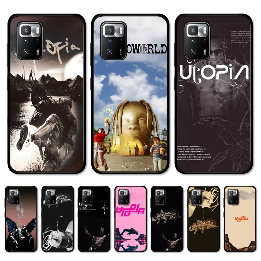 

Utopia Album Cover Phone Case For Redmi 5 6 7 8 9 10 Plus Pro 6 7 8 9 A GO K20 K30 K40 Pro Plus F3 Fundas