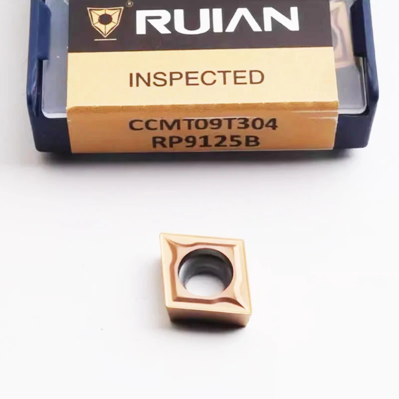 10pcs RUIAN CCMT CCMT060204 CCMT060208 CCMT09T304 CCMT09T308 CCMT120404 CCMT120408 RP9125B RC6125 RC6225 CNC Turning Inserts