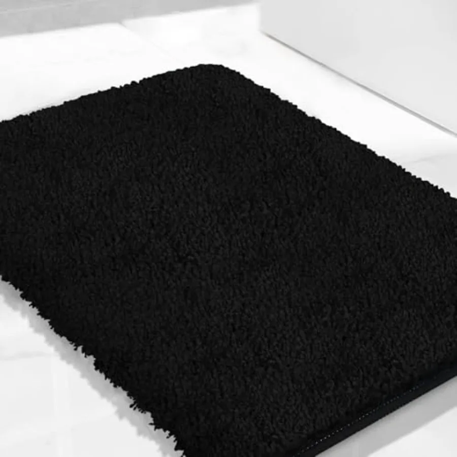

Bathroom Rugs Extra Soft Absorbent Thick Shaggy Bath Rugs Non Slip Quick Dry Bath Mat Machine Washable Bath Rugs for Bathroom M