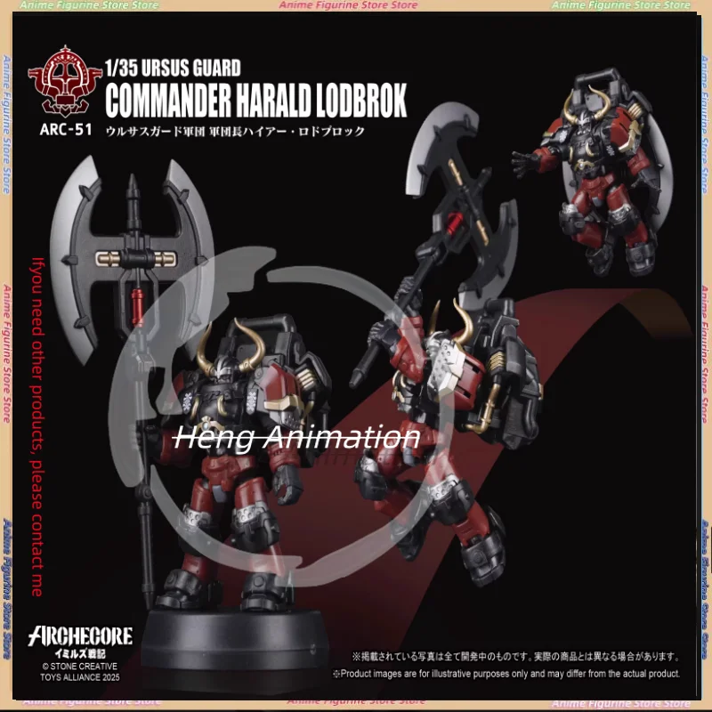 

Pre-Order Phantom Ancient Warfare Grizzly Guard Legion 1:35 ARC-51 Legion Commander Helrod Brock Figures