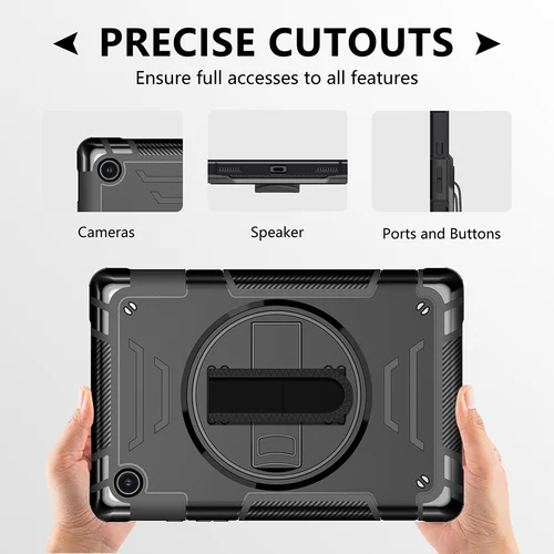 Imagen 2 del producto Funda Armor para Samsung Galaxy Tab A8 de 10,5 pulgadas 2021 SM-X200 X205, funda protectora resistente a prueba de golpes para tableta para Tab A8