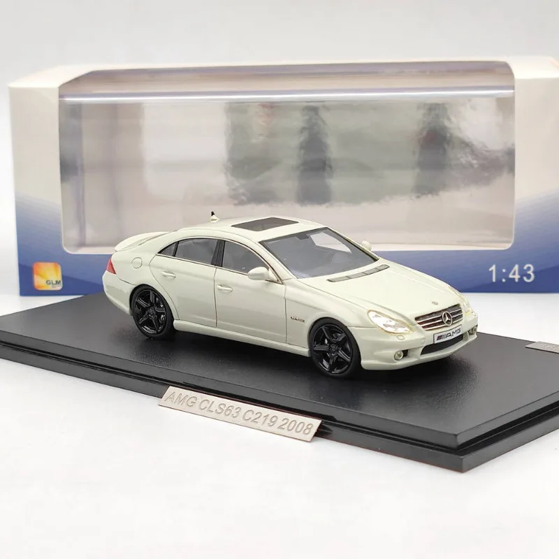 Model samochodu Sklep GLM 1/43 Mercedes Benz AMG CLS63 C219 2008 Sztuczna żywica Model samochodu Benz Play Pojazdy Zabawki dla chłopców Prezent