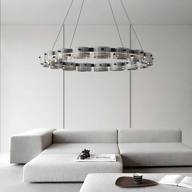 Italian, minimalist, living room chandelier, modern minimalist, main lamp