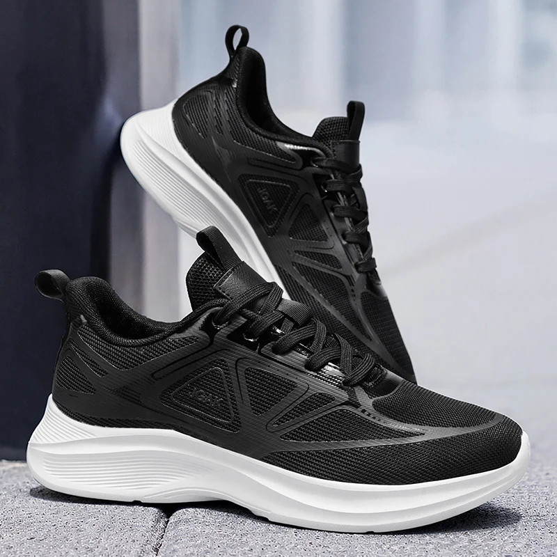 

Men Sports Shoes Trendy Mesh Breathable Summer Fitness Tennis Shoes 2026 New Outdoor Comfort Soft Soled Running Shoes for Men