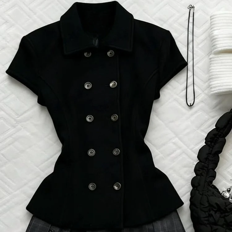 Vintage Japanese Lolita Ruffle Tops Women Y2K Fairy Grunge Blouse Harajuku Sweet Streetwear Fashion Tees image 4