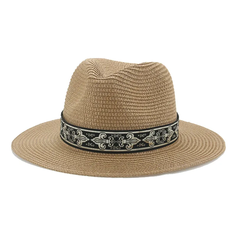 

Bucket Hat Sun Straw Summer Women's Hat Panama Western Cowboy Hats for Women Men Band Beach Men Summer Hat Chapeau Femme панама