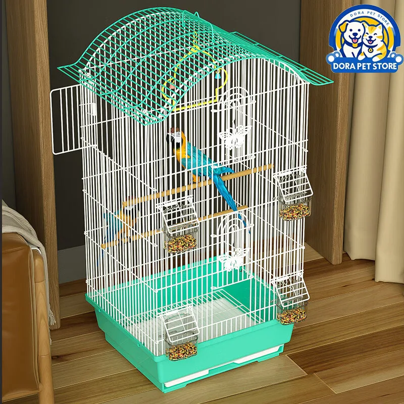 

Parrot Bird Cage Large Luxury Ecological Villa Xuan Feng Tiger Skin Peony Special Cage