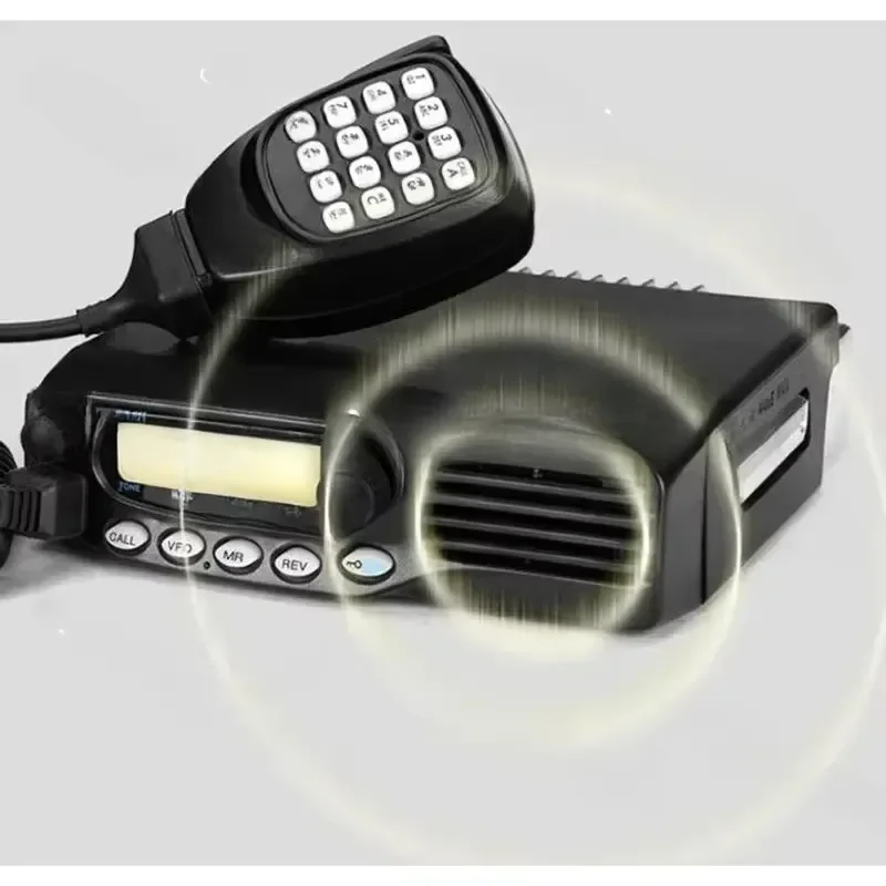 60W VHF UHF FM Transceiver Mobile Radio for Car Truck Long Range Communication Amateur Ham Radio Dual Band Two Way Radio