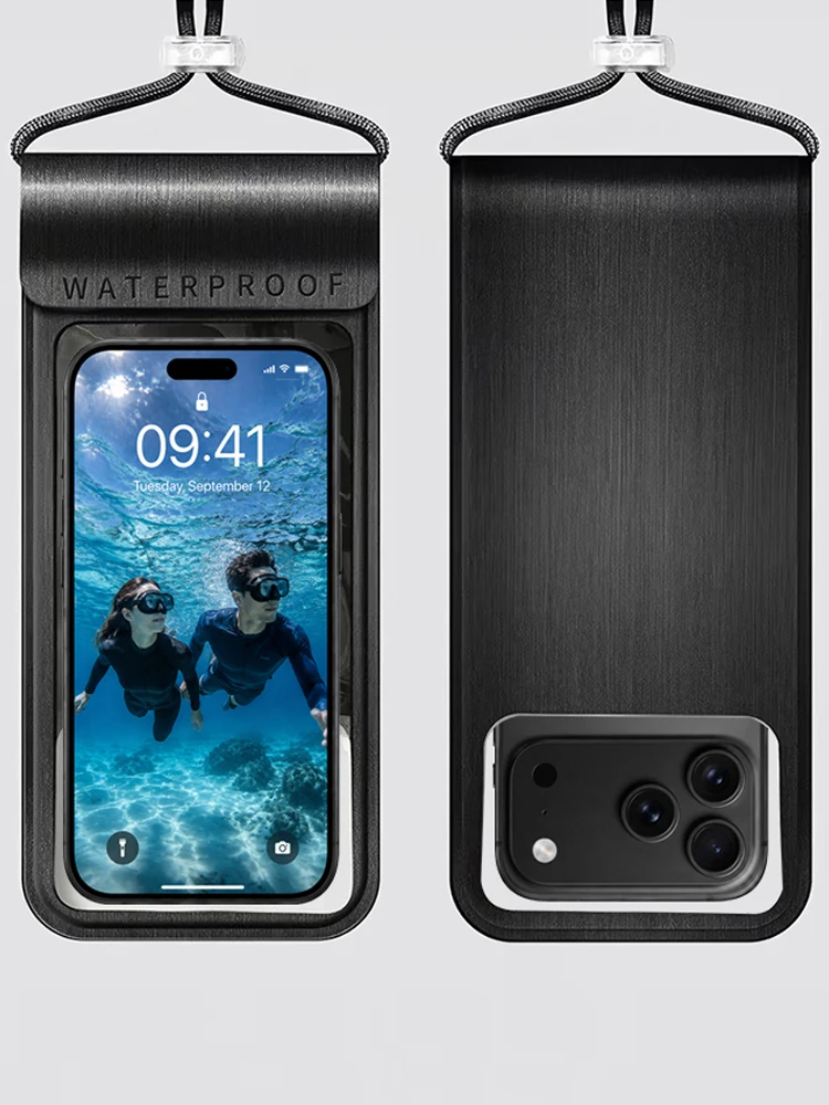 IPX8 Universelle wasserdichte Tasche Handytasche Hülle Wasserdichte Unterwasser-Trockentasche für iPhone 17 Pro Max 16 Xiaomi Samsung Cover – Detail 9