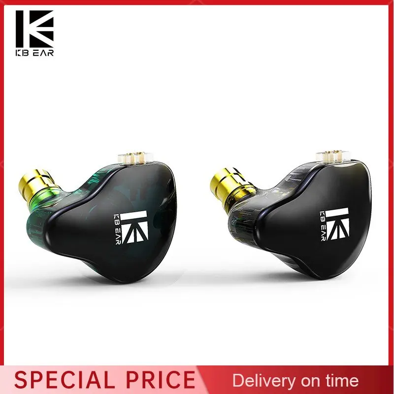 KBEAR KS2 Hybrid DD+BA In ear earphone With 0.78mm pin TFZ earbud Hifi Sport Running game earplug KBEAR KB06 KB04 TRI I3