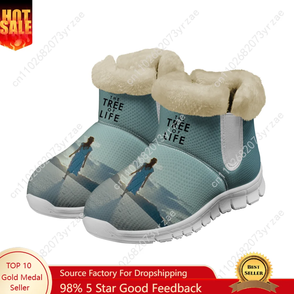 

The Tree of Life Warm Boot Mens Womens Teentager Shoe Outdoor High Quality Personalized Fashion Lightweight Sneaker Custom Shoes