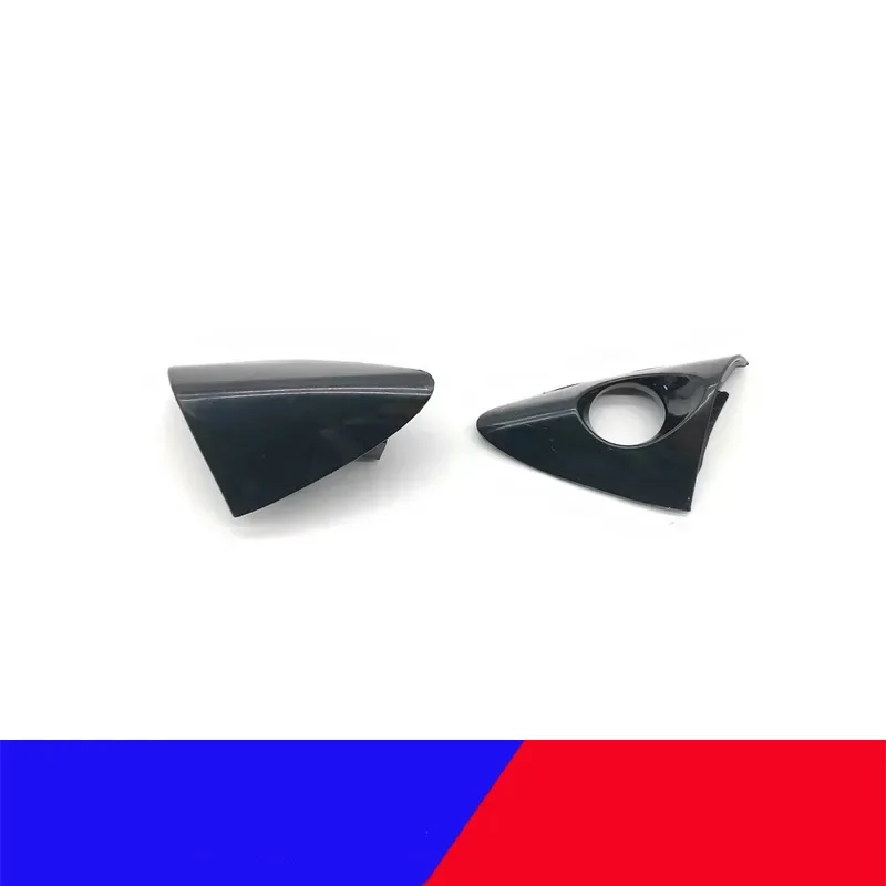 826623X010 82652-3X010 2PCS Front Left Right Door Handle Cap Cover Black Plastic for Hyundai Elantra 2014-2016