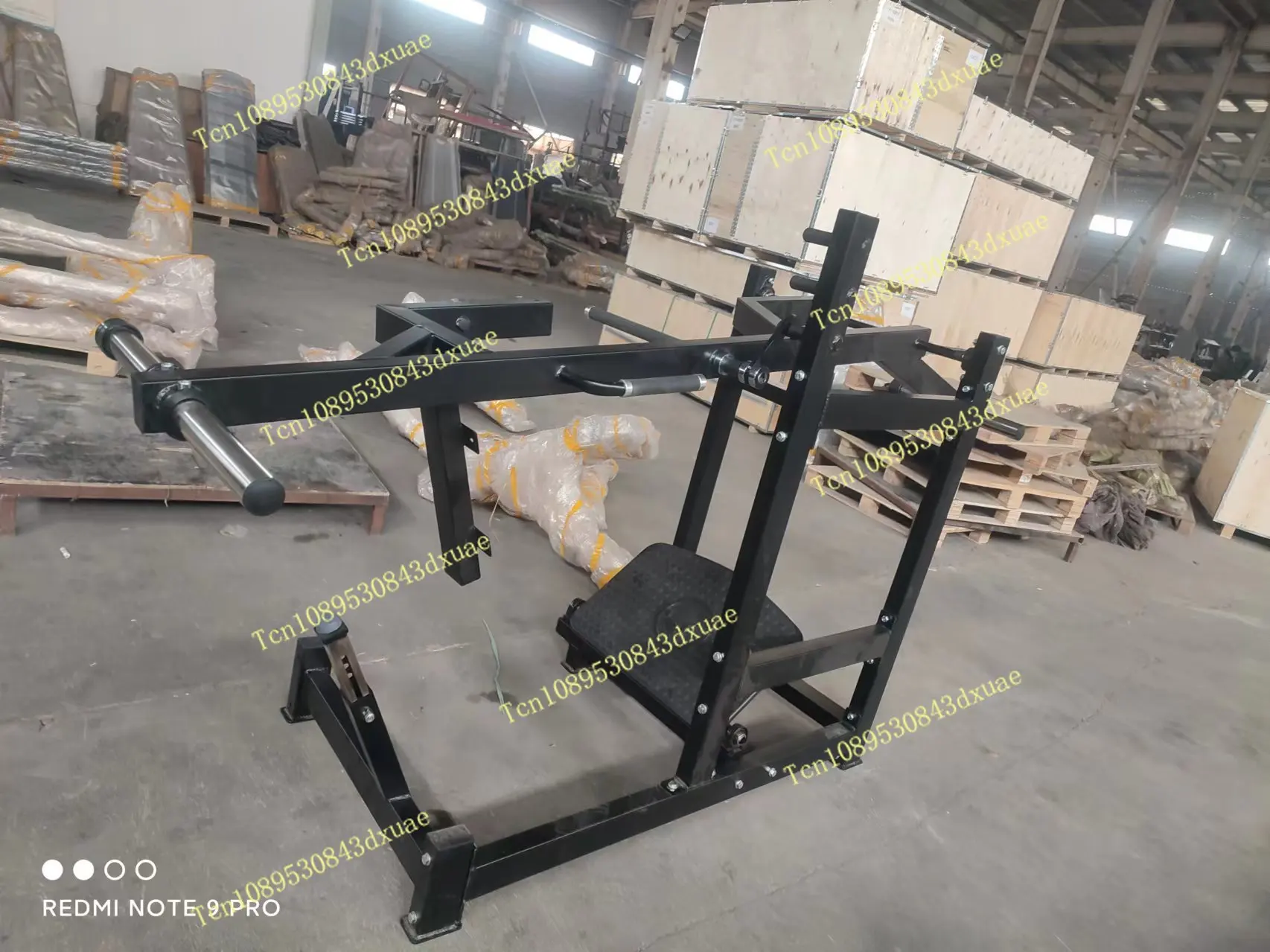Hot Sale Commercial Use Pendulum Squat Gym Strength Squat Leg Press Double Track Squat Machine Pendulum