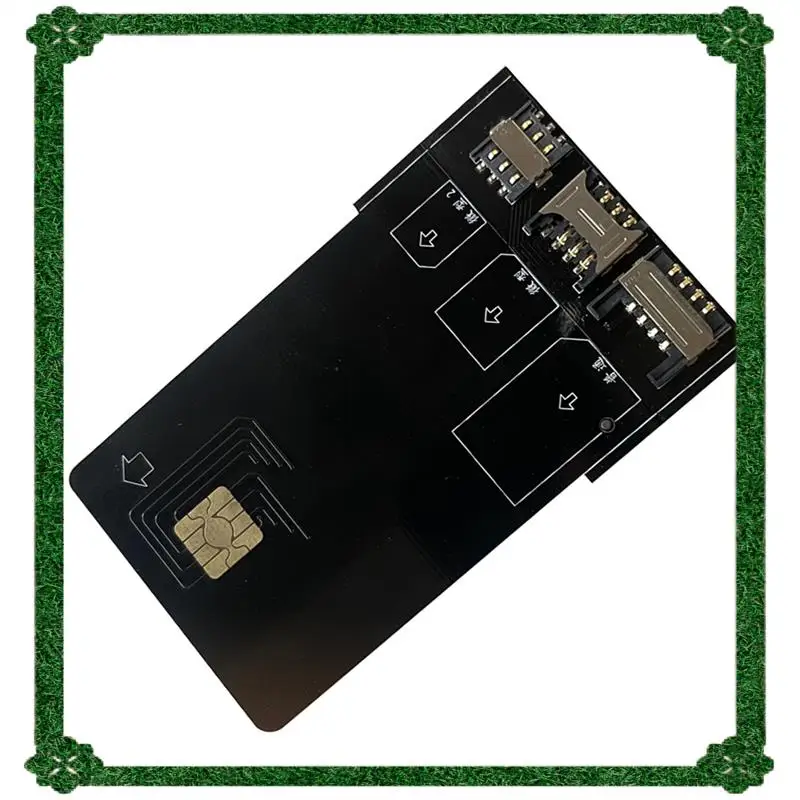 Convertitore scheda SIM scheda riser con consegna in 24 ore su IC smartcard per scheda Micro SIM standard e scheda Nano Sim