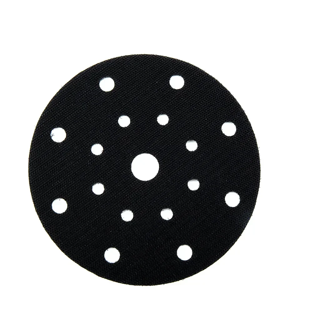 6 Inch 17 Holes Interface Pad Protection Disc 150mm For Grinder Hook And Loop Sanding Discs Thin Sponge Sanding Pad