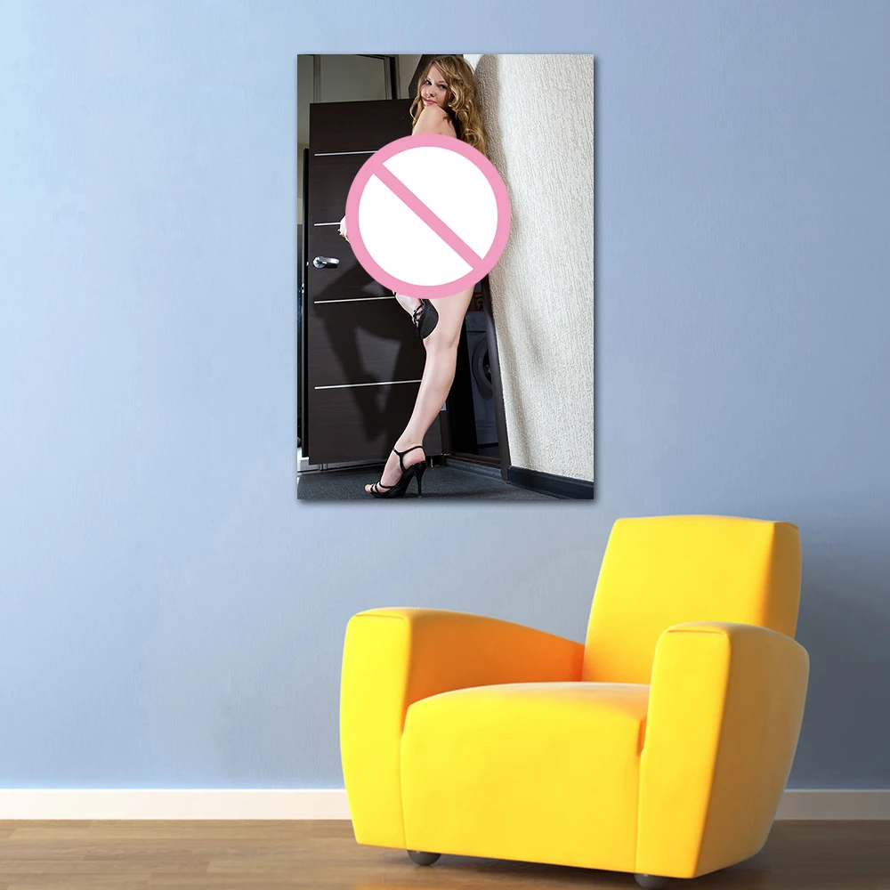 High Heels Beauty Canvas Print Painting Home Decor Room Wall Posters Custom Picture Bedroom Aesthetic Decoration