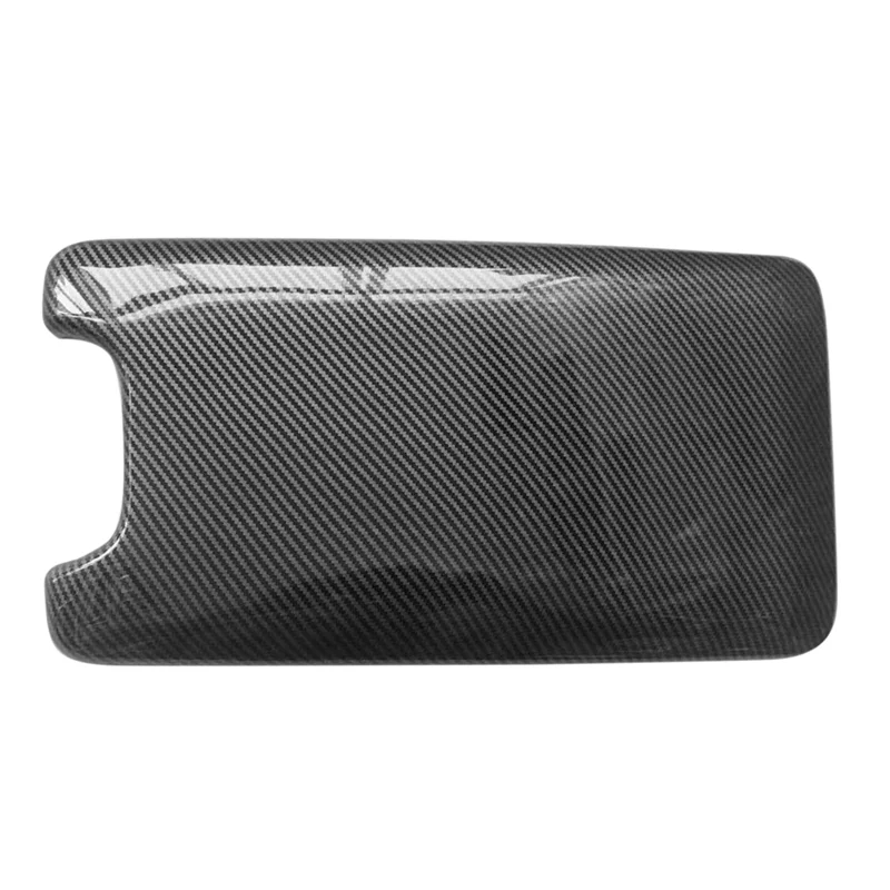 Car Carbon Fiber ABS Center Console Armrest Box Panel Sticker Cover Trim Car Styling Fit for Toyota BZ4X Pro 2022