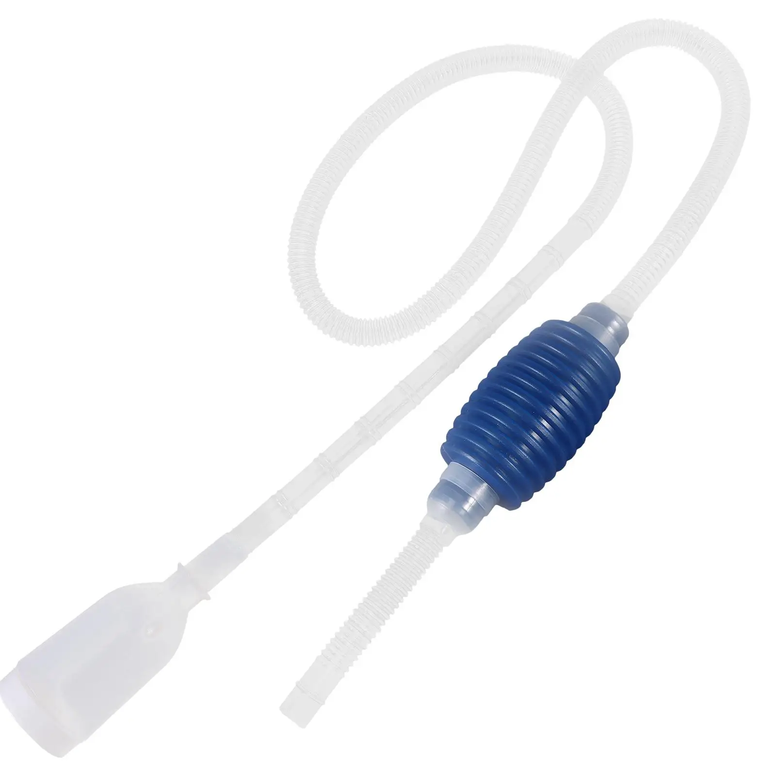 

Siphon Vacuum Pump Plastic Hose Aquarium Filter Cleaner for Fish Aquarium Filter Tank Gravel Easy Use Keeps Clean