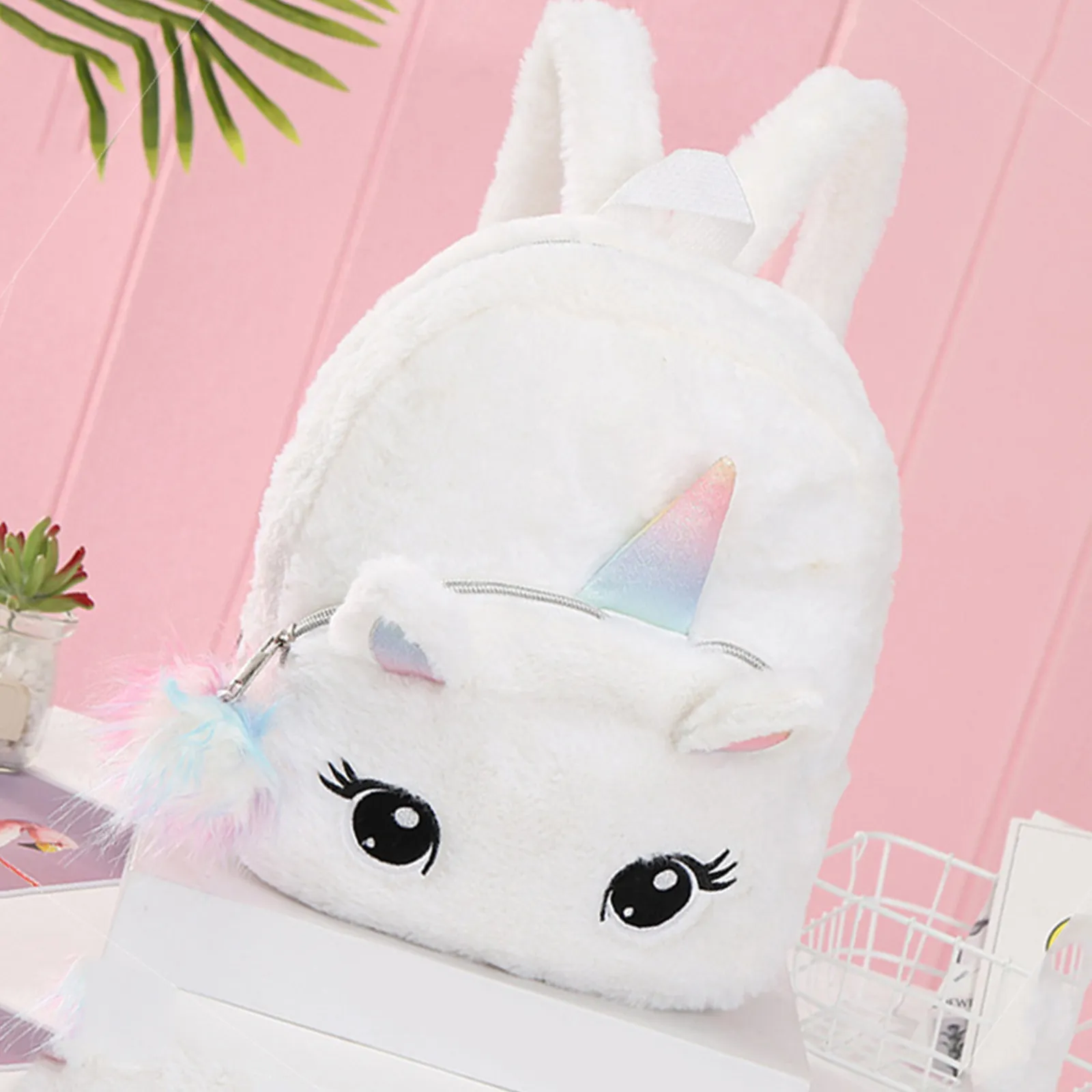 

Unicorn Cartoon School Backpack for Girls Kids Travel Daypack Lightweight Bookbag for College Students Outdoor Excursion