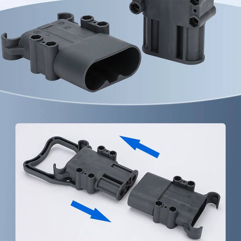 

Hangcha Charging Plug Easy Installation Good Conductivity Anti-reverse Smooth And Burr-free PC Weld 320A male
