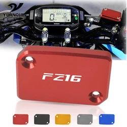CNC Motorcycle Accessories Front Rear Brake Cylinder Fluid Reservoir Cover Cap For YAMAHA FZ-16 FZ16 FZ 16 2009 2010 2011 2012