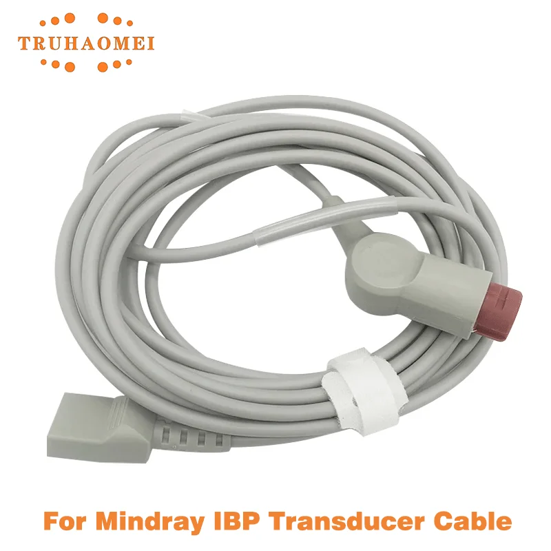 12 Pin To Utah IBP Transducer Adapter Cable for Mindray PM7000 PM8000 T5 T8 Patient Monitor